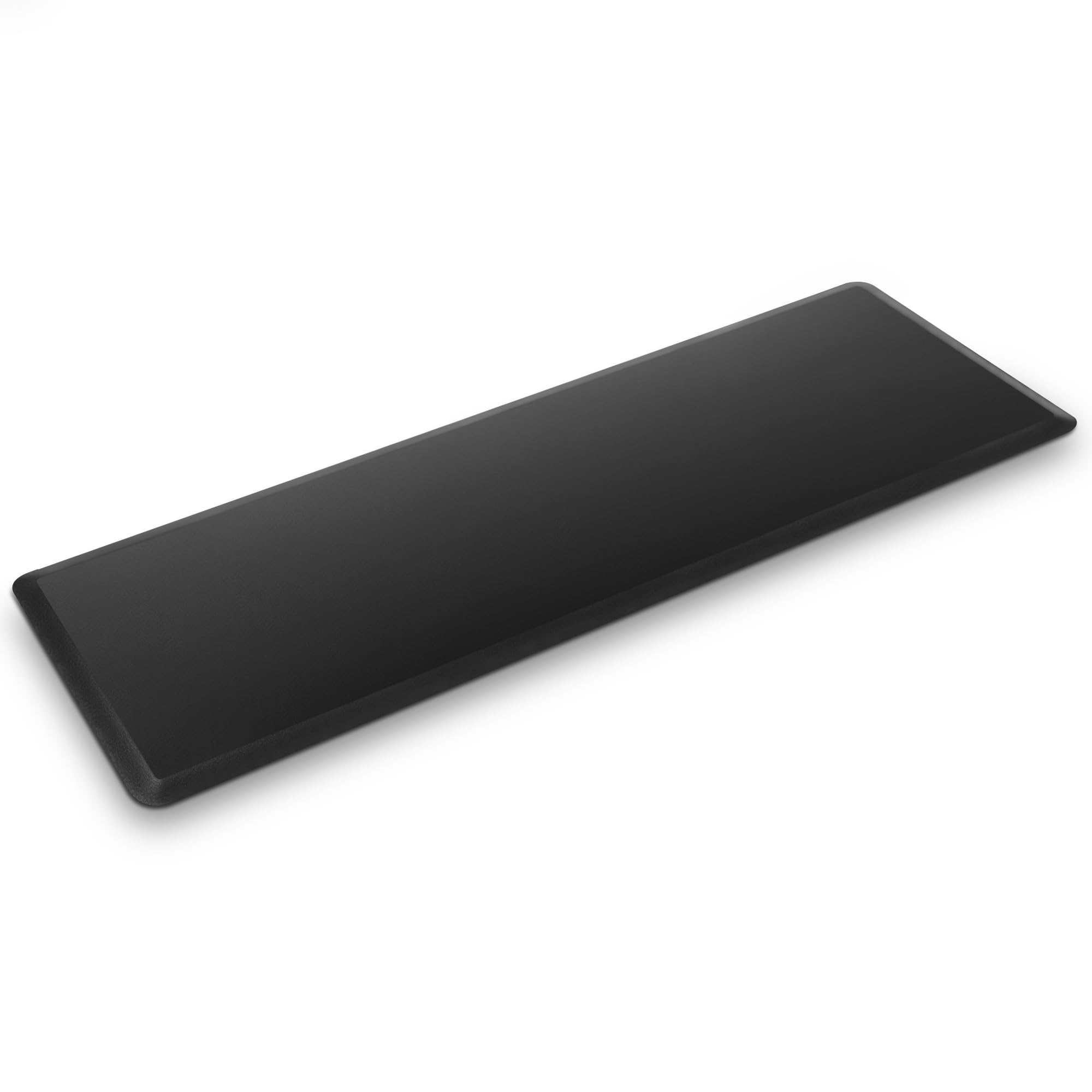Tapis Anti-Fatigue Cuisine - 44x120cm Tapis de Confort de Sol, Confortable Rembourré Antidérapant pour Bureau Debout Maison Garage(Noir)