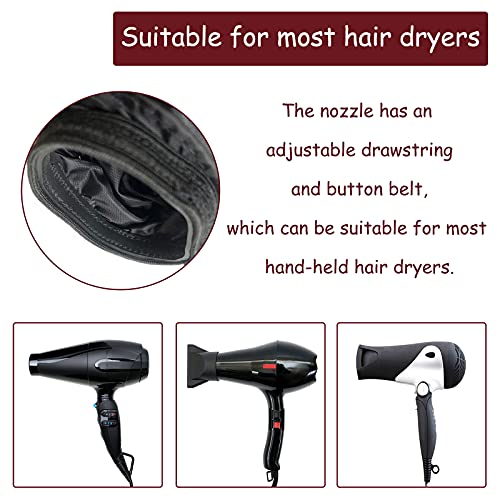 hadio Bonnet Hood Hair Dryer, Adjustable Hair Dryer Hood Bonnet for Hand Held Hair Dryer Cap Bonnet, Stretchable and Extended Hose Length Hair Drying Bonnet for Hair Care, Styling &Deep Condition - Image 6