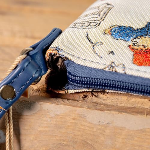 Signare Paddington Bear Tapestry Sling Bag | 7.48" W x 7.48" H x 2.56" D | Main Zipped Compartment & Inner Slip Pocket | Crossbody or Shoulder Wear | Eco-Friendly Fabric | Officially Licensed 7