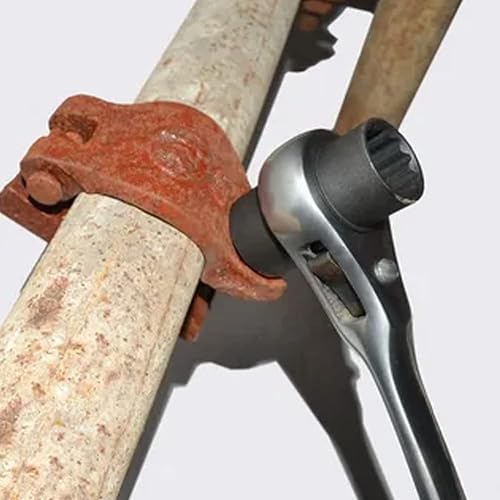 Miniatura 4 de Utoolmart Llave rápida del andamio del hexágono de 0.748-0.866 in, herramienta de la llave del zócalo de trinquete de la llave del zócalo