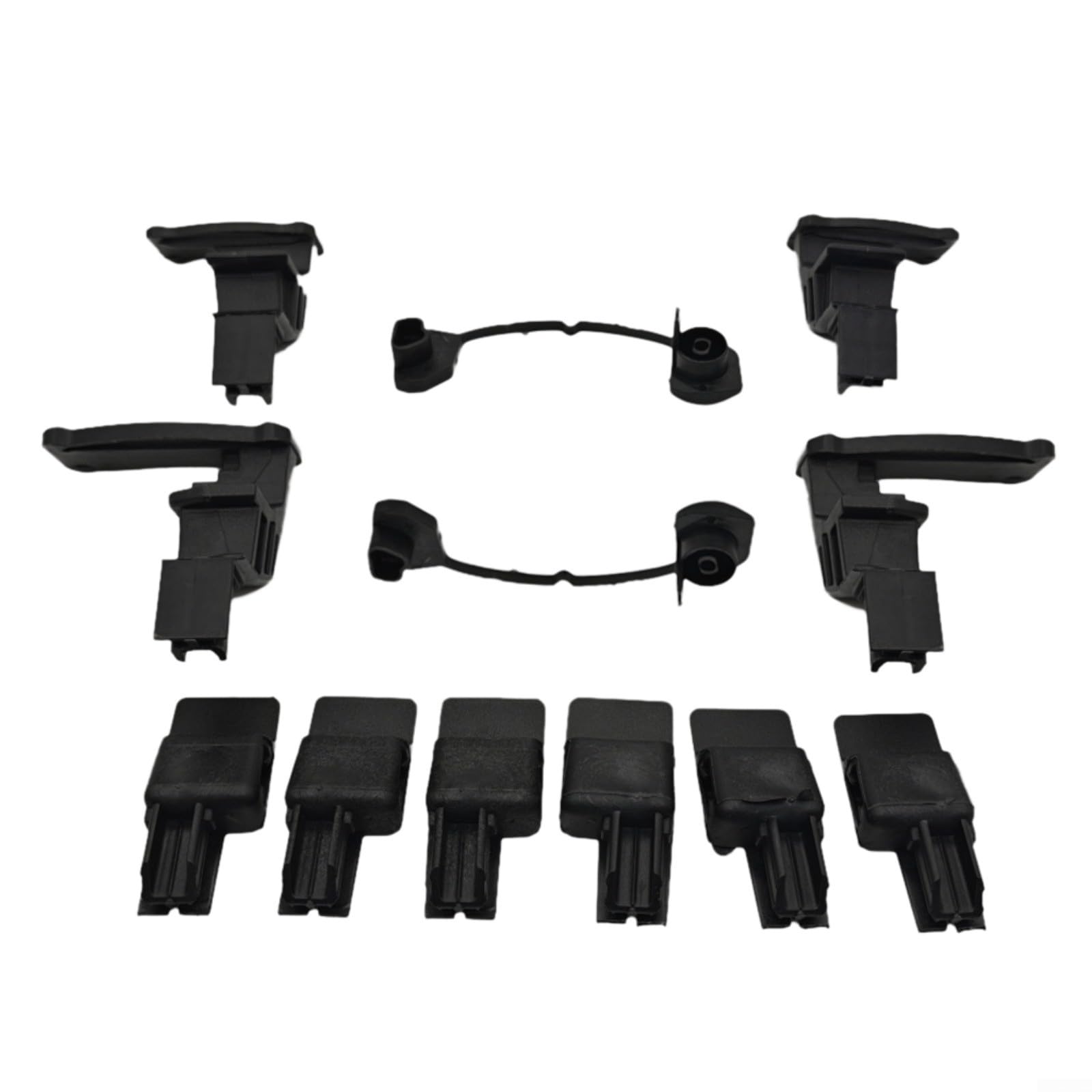 12-tlg. Schiebedach-Führungssatz Verriegelungshaken Reparaturkit für Smart ForTwo W451 2007-2014 A4517820028 A4517760016
