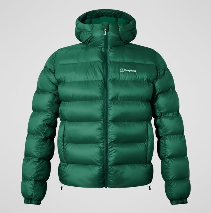 Berghaus Men's Ewden Insulated Extra Warmth Big Baffle Winter Padded Jacket | Hydroloft Insulation | Adjustable Jacket