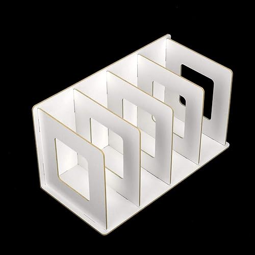 Miniatura 4 de Ymiko Estantería para libros, muebles para el hogar, estantería para niños (blanco cálido)