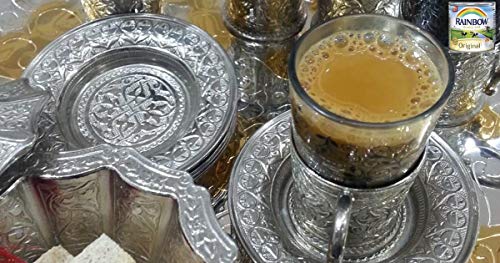 Rainbow Evaporated Milk Full Cream Sterilized 6Oz. 170Gm Each 6 Cans حليب أبو قوس مبخر كامل الدسم افضل صديق للشاي #TOP5