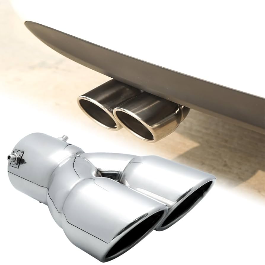 Amazon.com: FAIZJUNBEN Stainless Steel Exhaust Tip Inlet 3