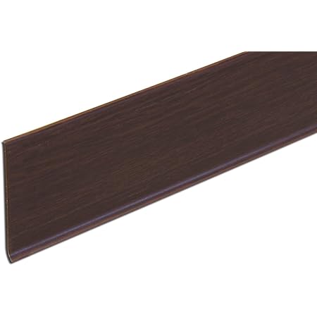 Amazon 貼るだけ簡単巾木 厚3mm 高さ60mm 長さ909mm 色 ウオルナット 羽目板 幅木 Amazon 貼るだけ簡単巾木 厚3mm 高さ60mm 長さ909mm 色 ウオルナット 羽目板 幅木