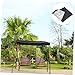 Kisangel Swing Chair Cover Durable Sun Protection Canopy for Outdoor Patios Weather-Resistant Design for All Seasons Fits Swing Chairs