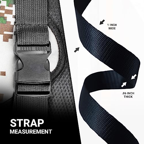 Strapworks Heavyweight Polypropylene Webbing - Heavy Duty Poly Strapping for Outdoor DIY Gear Repair, 1 Inch x 50 Yards - Black by Strapworks - Image 4