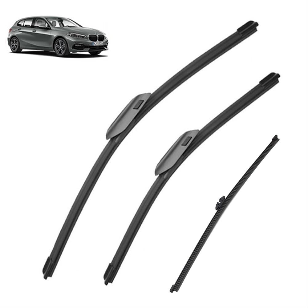 HEYNER SUPER PREMIUM Set 2 Spazzole Tergicristallo Piatte 500 Mm Per BMW Serie 1 (E88) 2007-2012, HSF2020PT