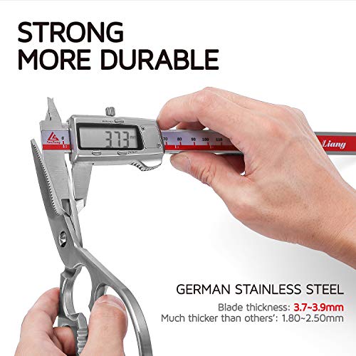 image for Multipurpose Kitchen Shears by WELLSTAR, Come Apart Heavy Duty German 