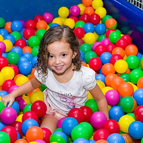 Kidsbay 72 pcs Large 8cms Pool Balls - Plastic Similar Size Cricket Ball (Multicolour) (B089M5HJ43) Amazon Price History, Amazon Price Tracker