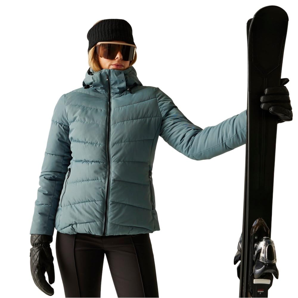 Dare2b Glacier Skijacke Damen – blau, Größe DE 42 / FR 44 (UK 16)