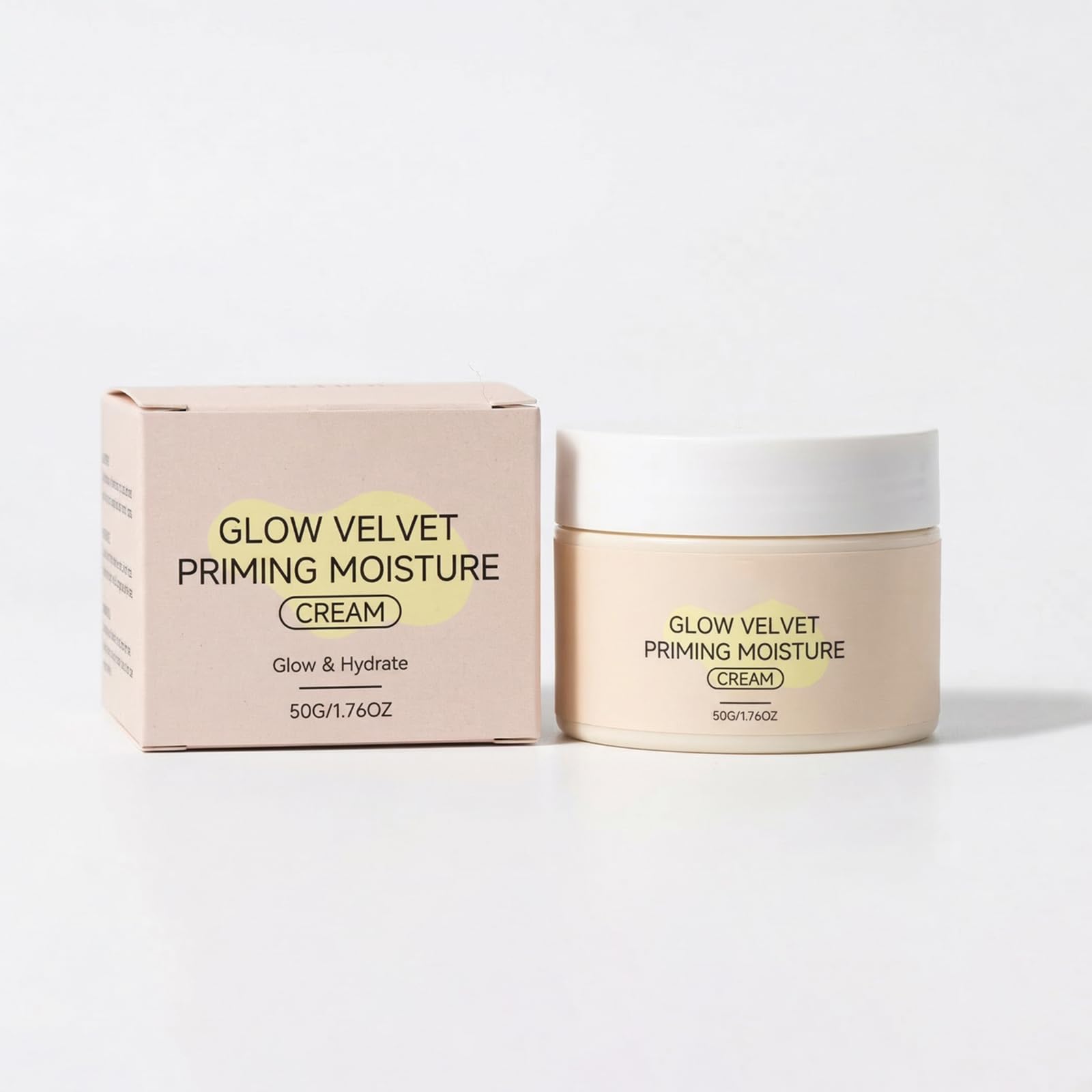 Photo 1 of ???? Velvet Priming Moisture Cream, Soft & Long-lasting Hydration, Not Greasy, 1.76oz / 50g (2PC)