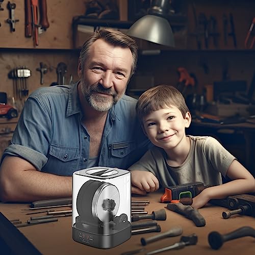 image for AliKids 3.1LB Capacity Professional Rock Tumbler Kit with Cover, Ultra