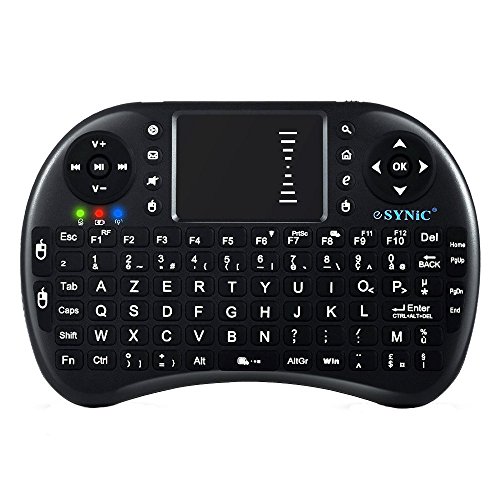 ESYNiC - Mini tastiera senza fili, con telecomando...