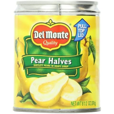 Del Monte Pear Halves, 8.5-Ounce Packages (Pack of 12) Cover