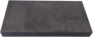 OTOOLWORLD 99.9% Purity Graphite Ingot Block EDM Graphite Plate Milling Surface (200MMx100MMx20MM)