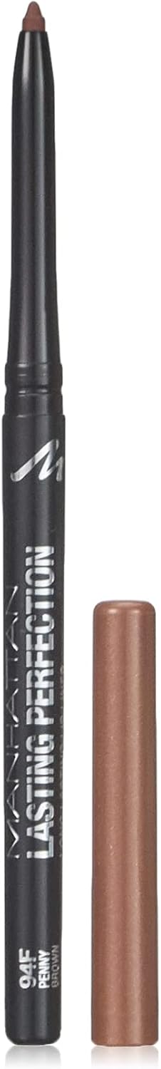 Manhattan Lasting Perfection Lip Liner Fb.94 F Penny Brown Langdurige Ondoorzichtige Contour Pen 2g