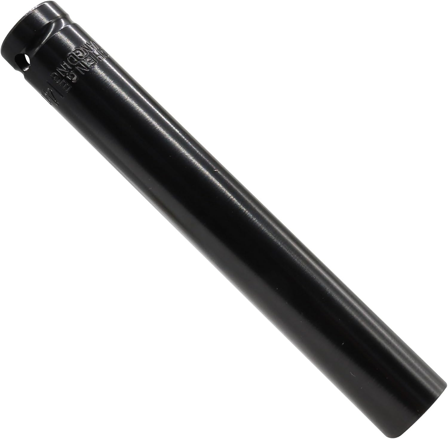 BokWin 1/2 Inch Drive by 14mm Deep Impact Socket Metric Size, 6 Inch Length Heat-Treated CR-V Steel Build, Black Finish, 1 Pack Suited for Automotive Repair and Mechanical Tasks