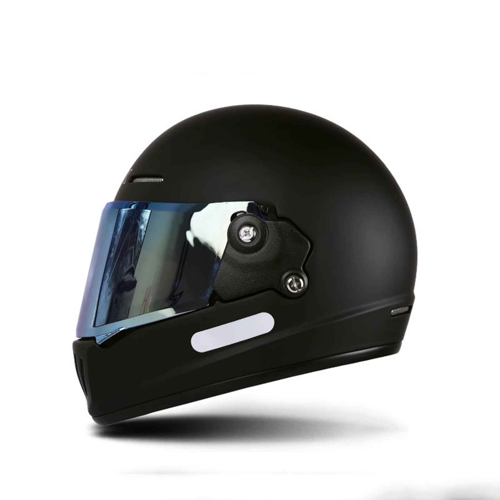 Casco Integral De Motocicleta Retro, Casco Modular con Visera, Casco De Motocicleta Abatible De Calle Aprobado ECE para Adultos Hombres Y Mujeres J,L57-58CM