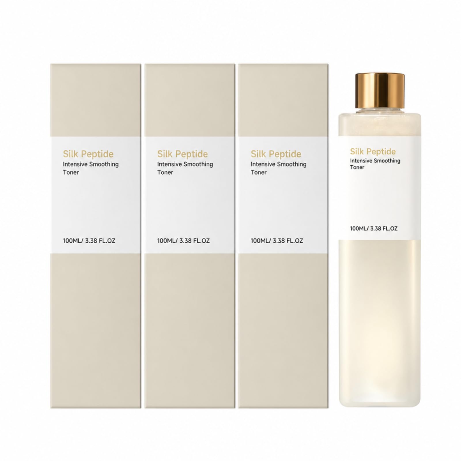 Lotion Tonique Peptides de Soie – Hydratante & Lissante Visage 100 ml