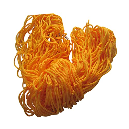 HANABASS Nylon Hammock Hanging Nap Bed Nylon Rope Mesh Hammock Hanging Bed Outdoor Leisure Bed Sleeping Swing Hammock