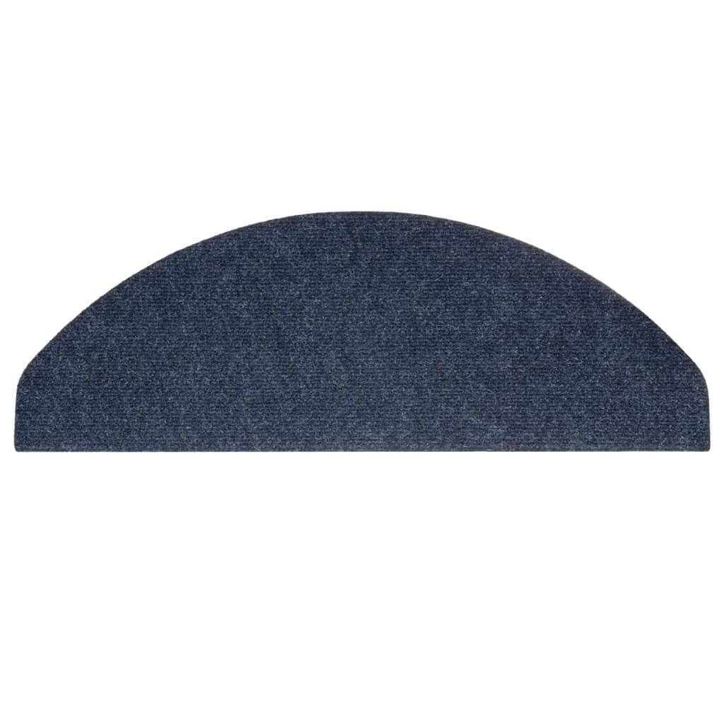 Tapis Escalier Autoadhésifs VidaXL - 15 Pièces - 65x22,5cm - Rouge - Antidérapant - Feutre