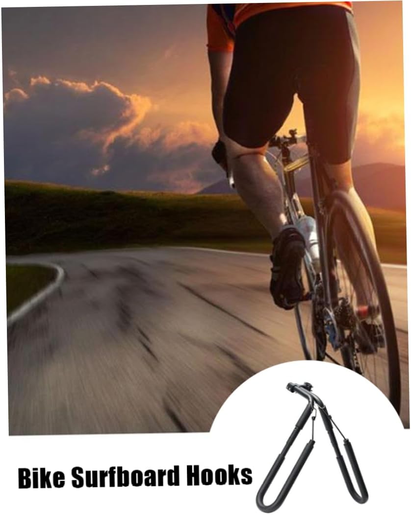 Surfboard Bike Rack Lightweight carrier rack surfboard carrier for Outdoor Sports Black &