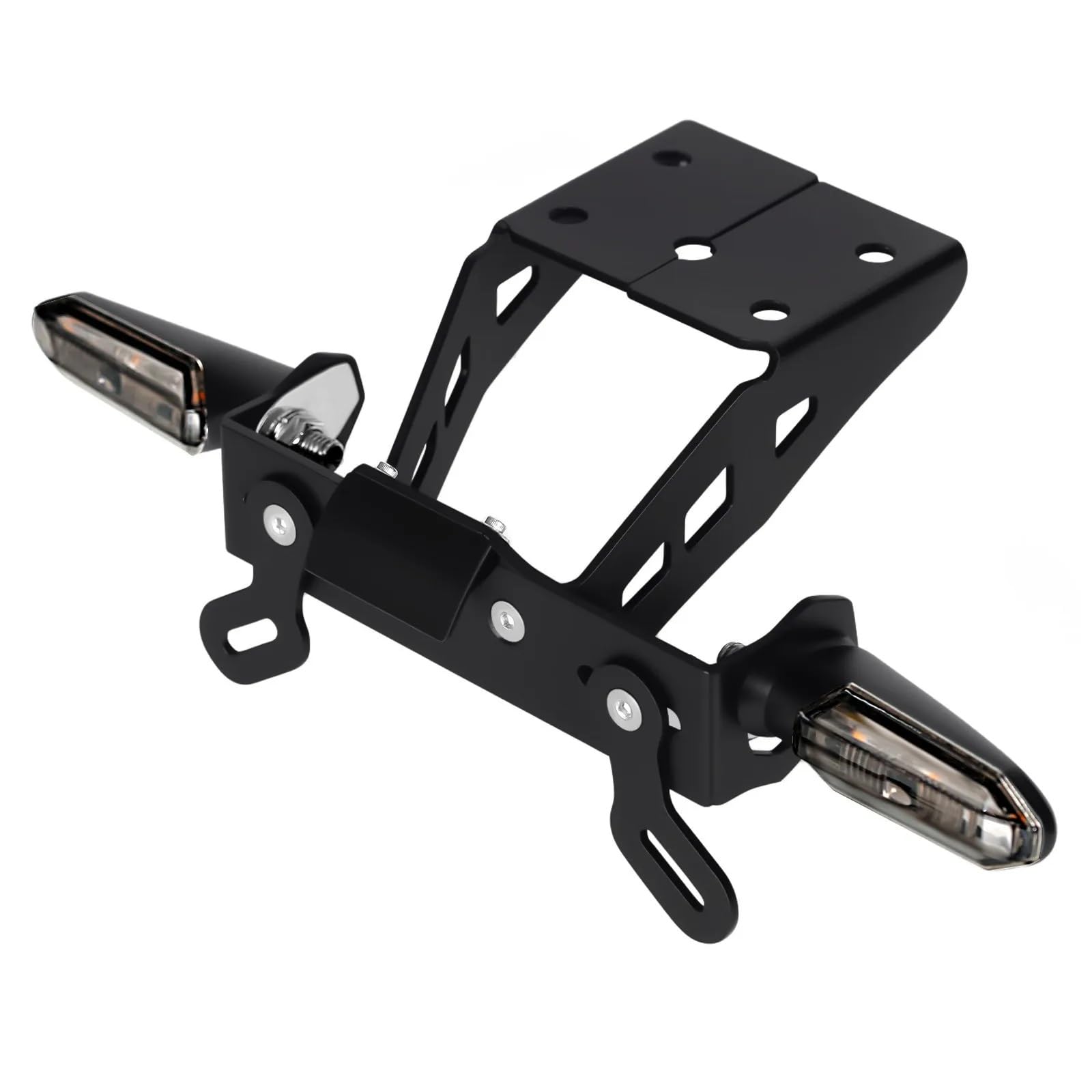 Motorbike Number Plate Plate Holder for LED for fender Eliminator Tail Tidy Turn for signal For Suzuki GIXXER 150 250 2021 2022 2023 2024 2025(CLEAR)