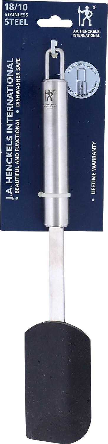 HENCKELS 12904-000 Silikon-Spatel, Edelstahl