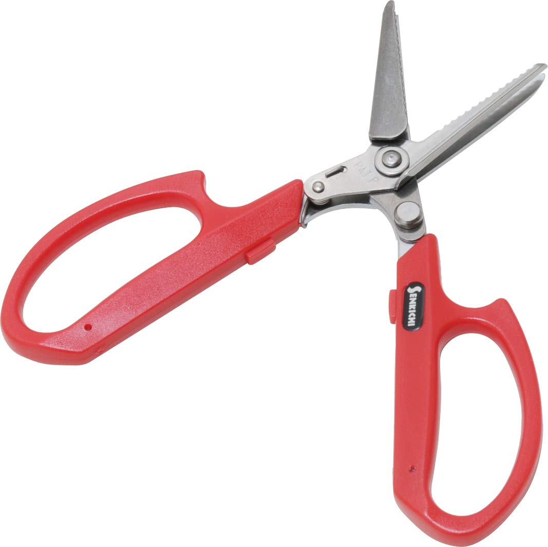 ちゃキチ Senkichi No. 11 Catch Scissors That Does Not Drop Cut Items
