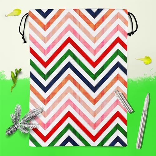 Image of ArtzFolio Chevron D1 | Reusable Sack Bag | Bag for Gym, Storage, Vegetable & Travel