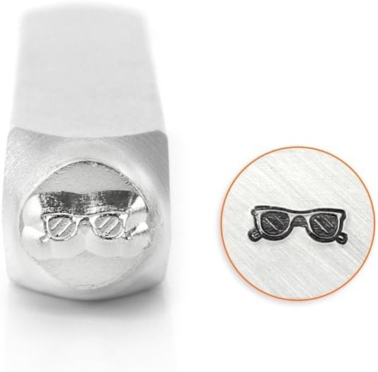 ImpressArt Sunglasses Design Metal Stamp, 6mm