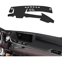 Dashboard Cover Mat Custom Interior Accessories Dash Covers Reduces Glare Eliminates Cracking for Lexus ES 250 300h 350 2019 2020 2021 2022 2023 2024