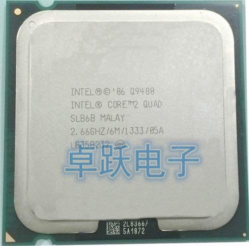 Computer Accessories - CORE 2 QUAD Q9400 Processor 2.66GHz 6MB L2 Cache FSB 1333 Desktop LGA 775 CPU