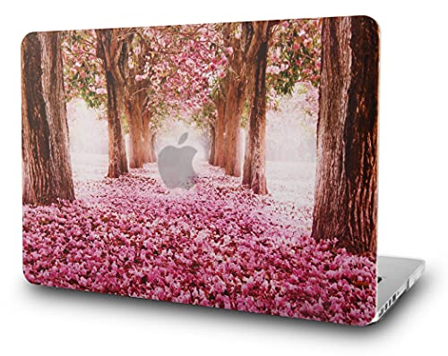 KECC Compatible with MacBook Pro 13 inch Case 2020-2025, 2016-2019 Release M2 M1 A2338 A2289 A2251 A2159 A1989 A1706 A1708 Plastic Hard Shell Case, Cherry Blossoms