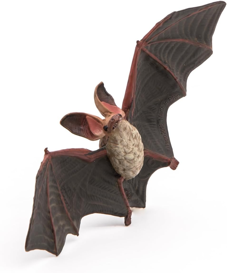 Papo - Realistic Bat Figure Toy for Kids - Ages 3+ - Wild Life Collection - Educational Play Nature Curiosity - Gift Idea Toy for Girls and Boys - 3.9 in X 2.0 in X 1.0 in