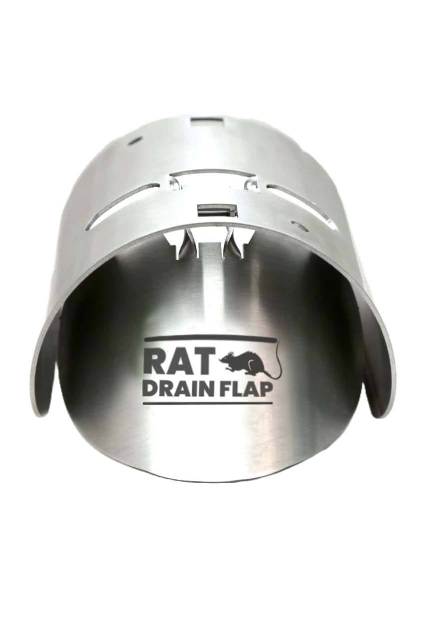 Rat Drain Flap for 3" Pipe (Non Return Valve) (B0D1VZVY34) Amazon Price History, Amazon Price Tracker