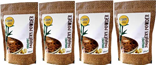 Grami Superfoods Foods Organic Jaggery Powder Healthy -Made of Concentrated Sugarcane juice set of Jaggery Powder Pouches Vegetarian Grocery Items | No Preservative, No Artificial Colors or Flavors. (Pack of 4) (500gm) Grami Superfoods Foods Organic Jaggery Powder Healthy -Made of Concentrated Sugarcane juice set of Jaggery Powder Pouches Vegetarian Grocery Items | No Preservative, No Artificial Colors or Flavors. (Pack of 4) (500gm)