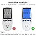 YOUTHINK Electricity Usage Monitor, Power Meter Plug Home Energy Consumption Analyzer with Digital LCD Display Overload Protection Watt Volt Amps Wattage KWH