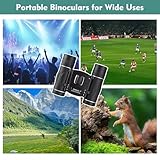 UYGTHI 200x25 Compact Binoculars for Adults, High Power Mini Binoculars for Bird Watching, Travel, Hunting, Concerts, Theater, Sightseeing, Sports - Image 7