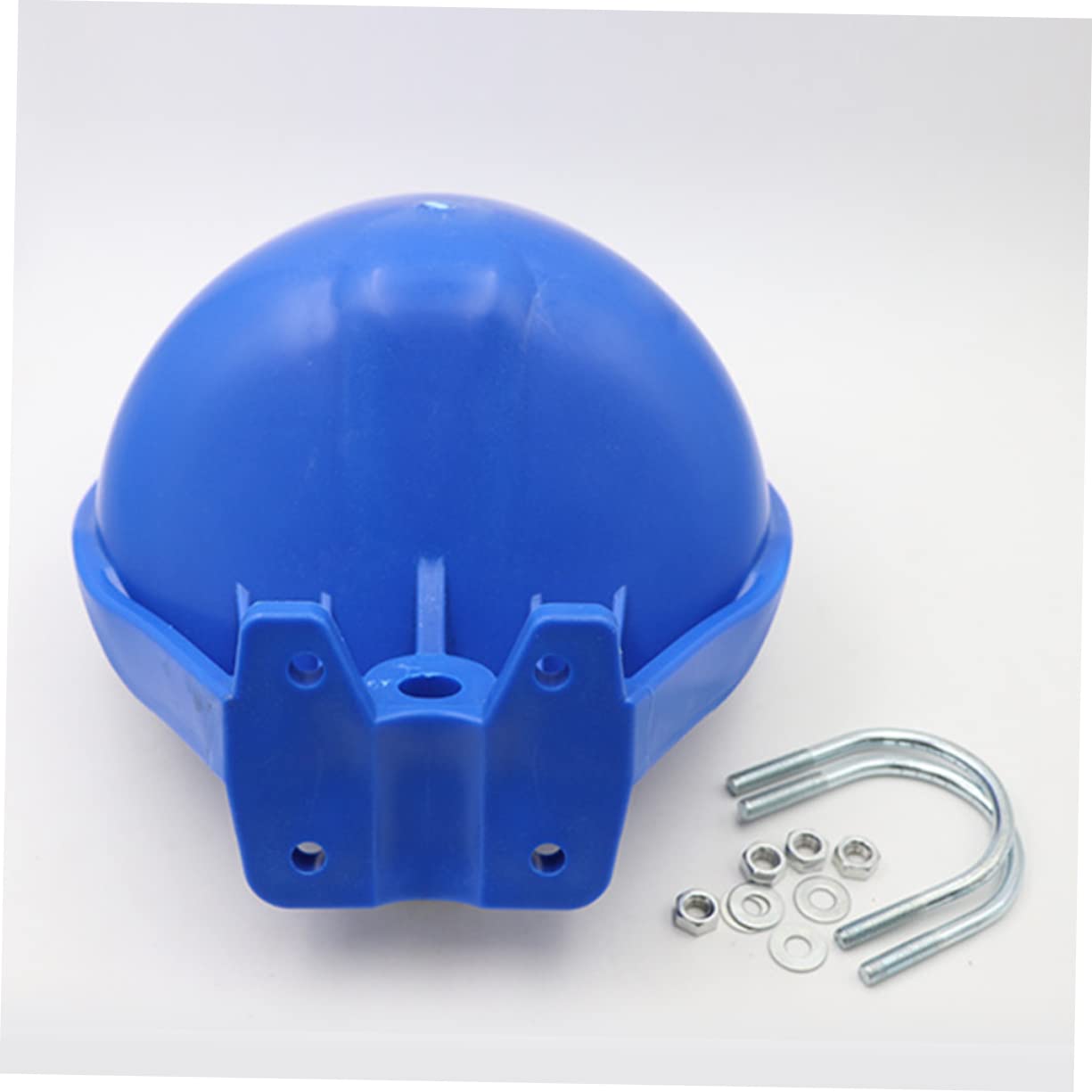Abbeveratoio Automatico per Animali in Plastica Blu, Grande | Livello Acqua Stabile, Facile da Usare e Lavare, per Capre e Cavalli in Fattoria