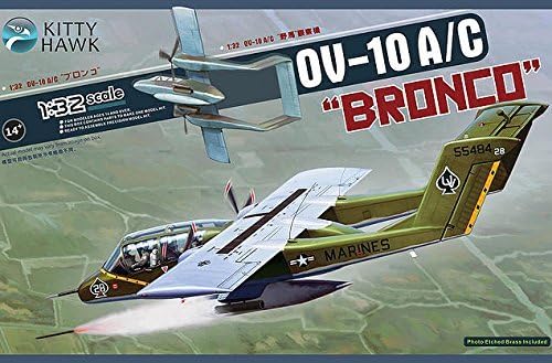 KTH32004 1:32 Kitty Hawk OV-10A OV-10C Bronco [MODEL BUILDING KIT] by Kitty Hawk