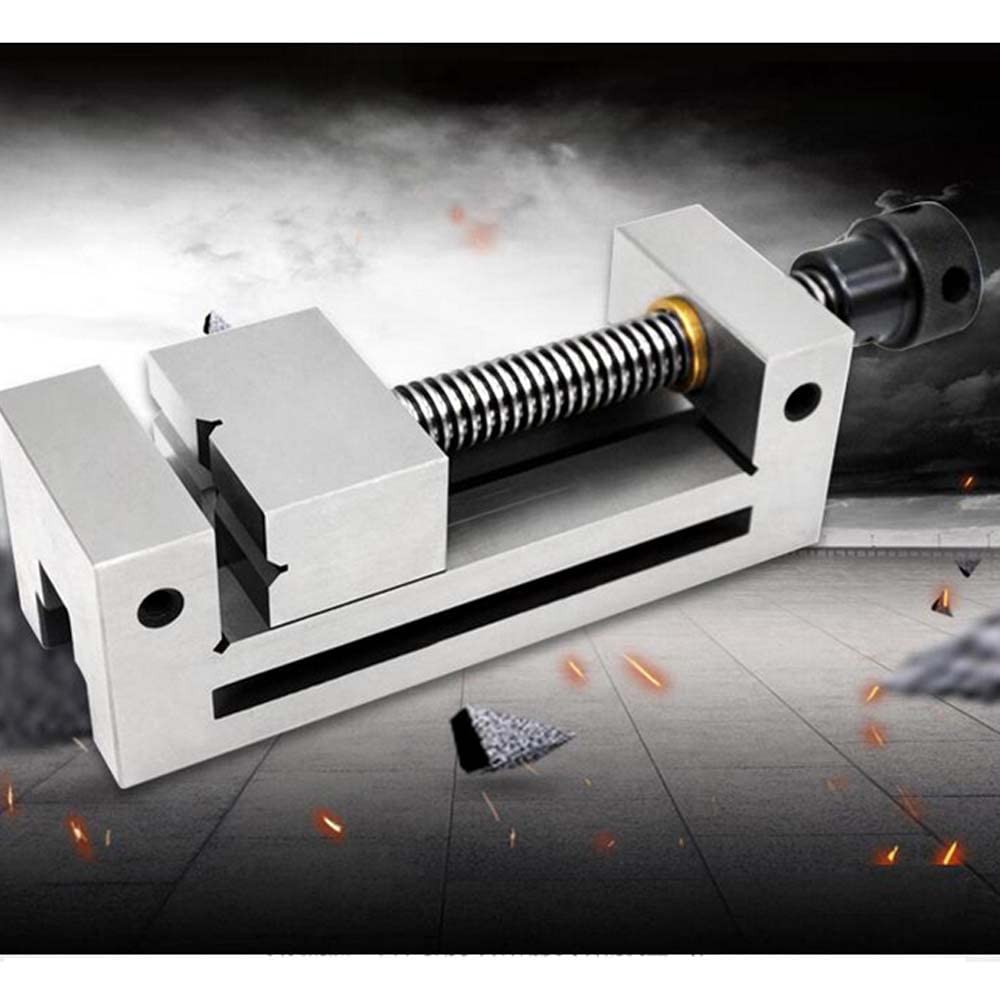 Tornillo de Banco de Herramienta de Precisión Manual Qgg50, Pinzas Planas Para Amoladora Utilizadas Para La Máquina de Molienda de Superficies Máquina de Fresado Edm