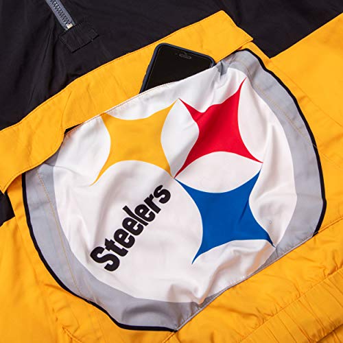 FOCO Pittsburgh Steelers NFL Warm-Up Windbreaker - Mens - M3
