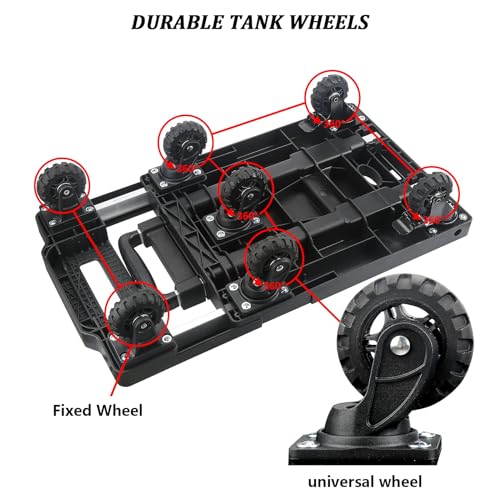 Get 5% Off LIDTOP Folding Hand Truck with 7 Wheels - Image 4