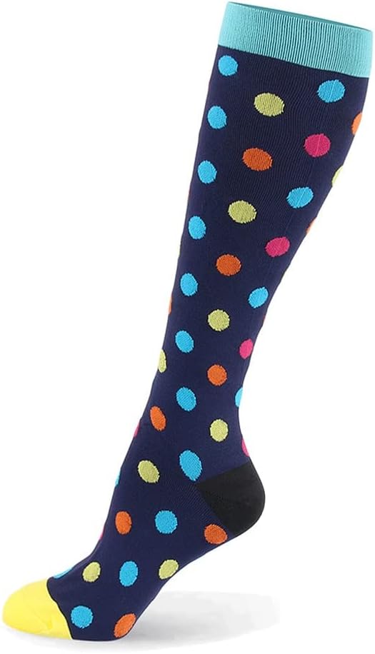 Compression Socks Mid-calf Sports Men and Women Fitness Calf Casual