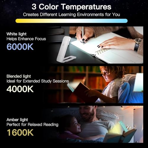 Image of KunHe 60 Pack USB Rechargeable Book Lights Bulk for Reading at Night in Bed Reading Lights Bulk LED Reading Lights with Clip for Kids & Adults Bulk Christmas Gift for Man Woman Book Lovers