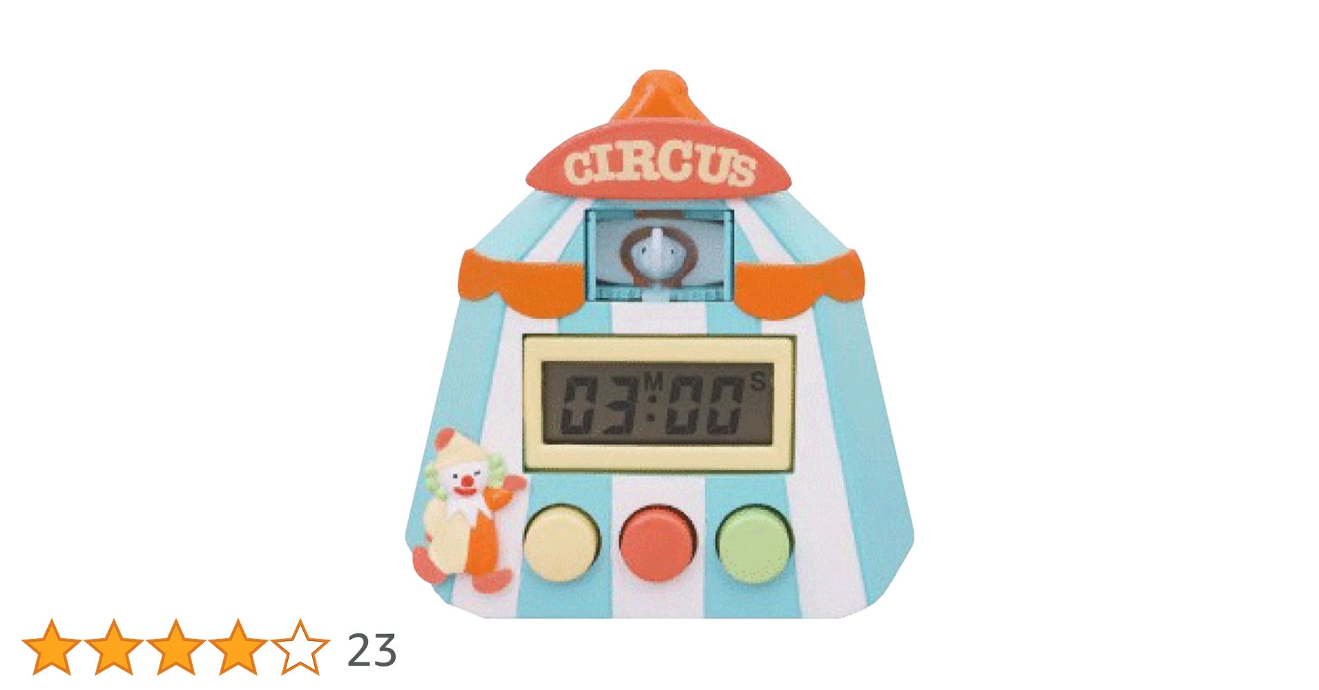 Amazon.co.jp: ハシートップイン とびだすキッチンタイマー