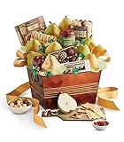 Harry & David Favorites Pear, Popcorn and Relish Gift Basket - Deluxe